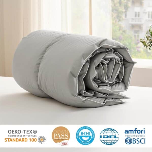 BEDSURE Daunendecke 135x200 – weiche Bettdecke für Winter & Komfort