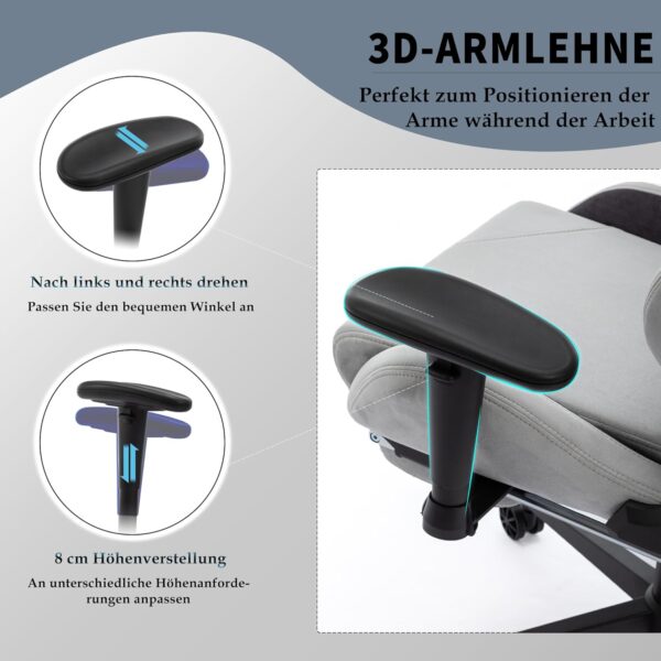 STARUZI Ergonomischer Gaming Stuhl – Bild 6