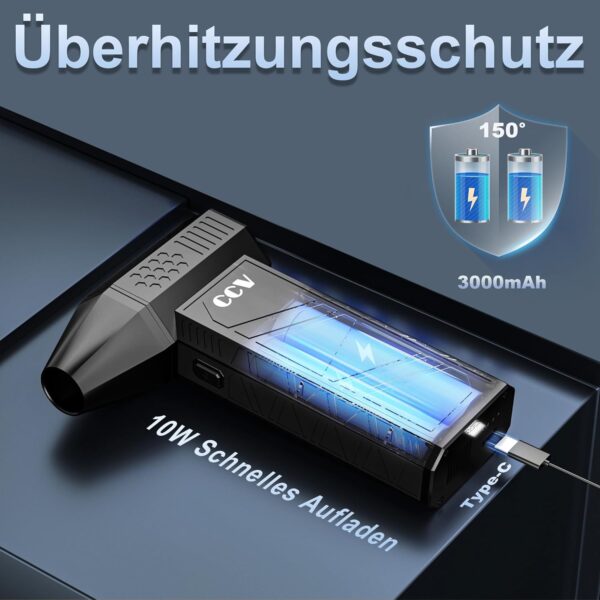 Elektrisches Staubgebläse Luftdruckspray – Bild 2
