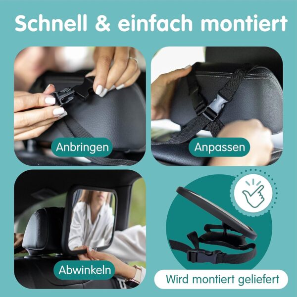 Onco 360° Baby Autospiegel – Bild 4