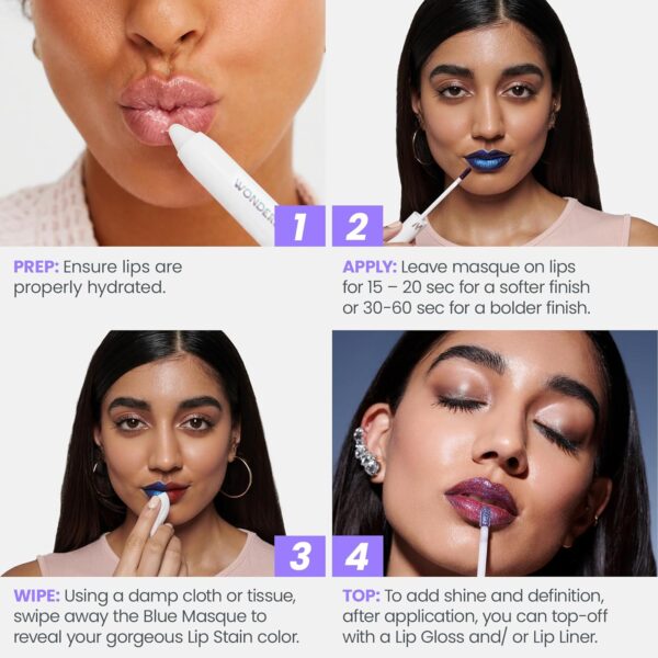 Wonderskin Wonder Blading Lip Stain Peel Off Masque – Bild 5