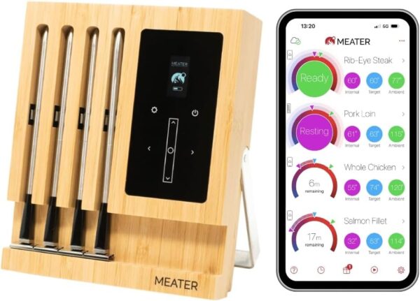 MEATER Kabelloses Fleischthermometer – Smart & präzise für Grill & Ofen