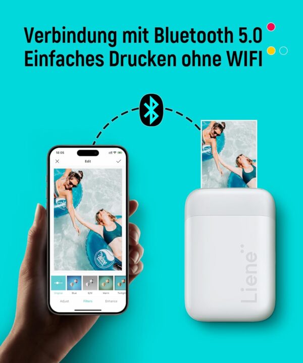 Liene Mini Fotodrucker – Bild 2