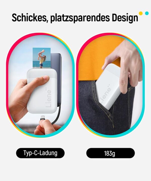 Liene Mini Fotodrucker – Bild 5