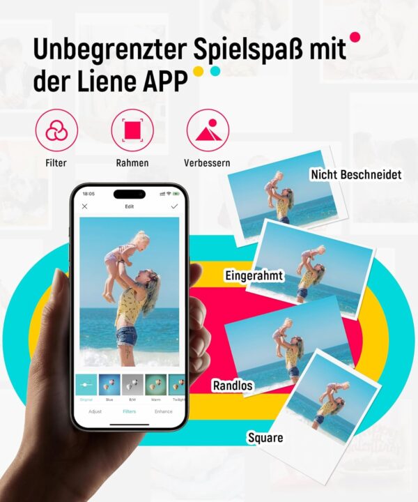 Liene Mini Fotodrucker – Bild 4