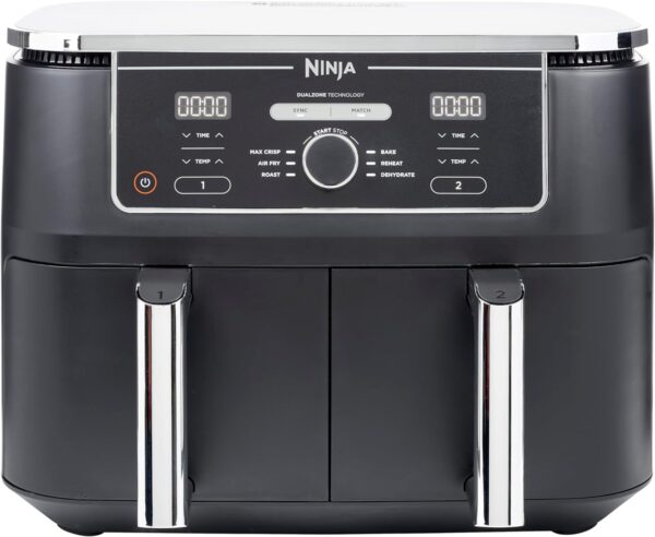 Ninja Foodi MAX Dual Zone Heißluftfritteuse – Digital & vielseitig