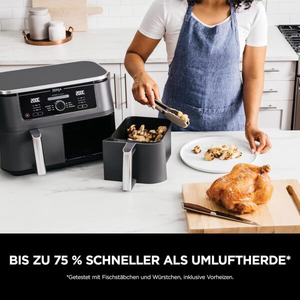 Ninja Foodi MAX Dual Zone Digitale Heißluftfritteuse – Bild 2