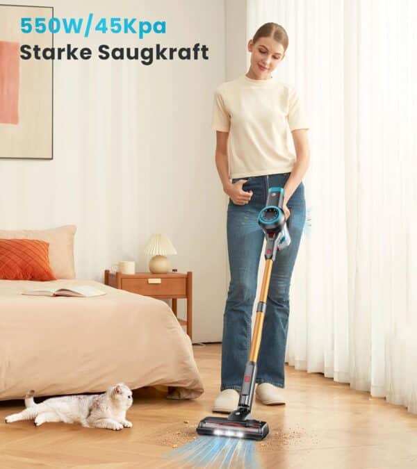 CHEBIO Akku Staubsauger