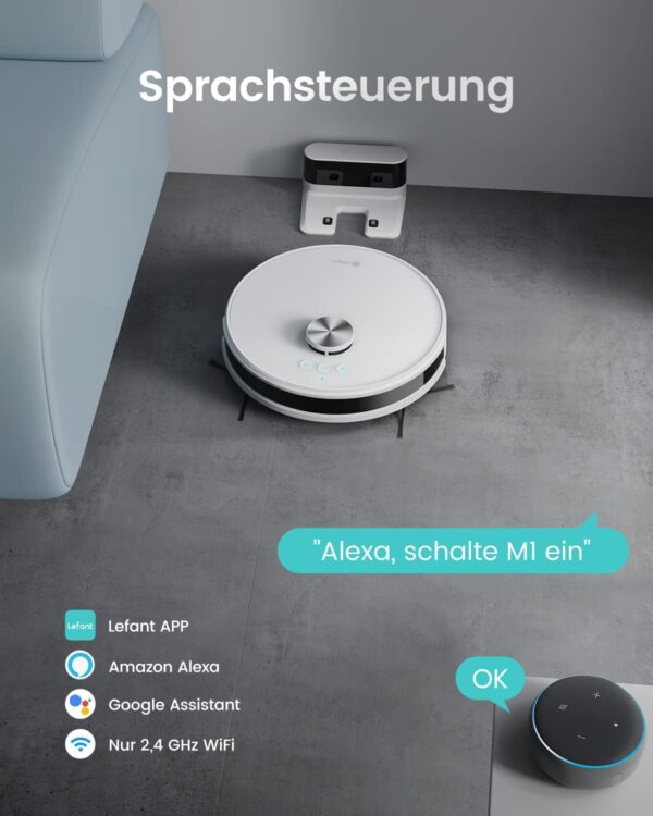 LEFANT M1 Saugroboter mit Wischfunktion – Bild 5