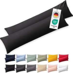 Blumtal Seitenschläferkissen Bezug 40 x 145 – weich & pflegeleicht