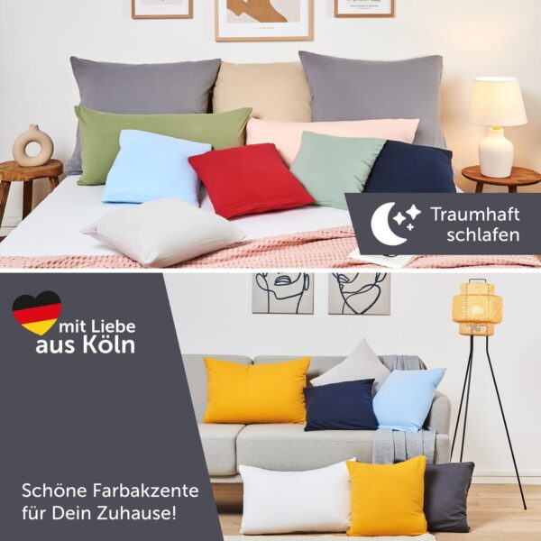 Blumtal Seitenschläferkissen Bezug 40 x 145 – Bild 5